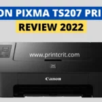 Canon PIXMA TS207 Printer Review 2022