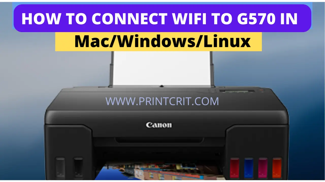 How To Connect Wifi To G570 In Mac/Windows/Linux