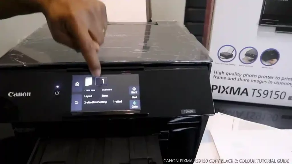 How to connect Canon PIXMA TS9150 to Wi-Fi