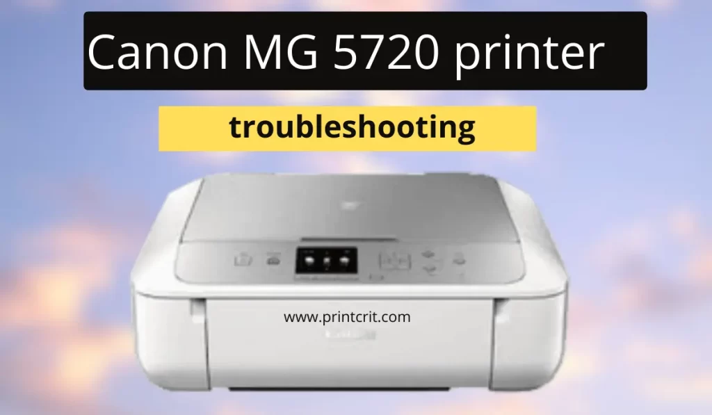 Canon MG 5720 printer