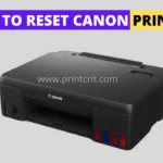 How to a Reset Canon Printer?